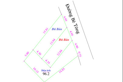 Bán đất quận Bắc Từ Liêm thành phố Hà Nội giá 1.0 tỷ