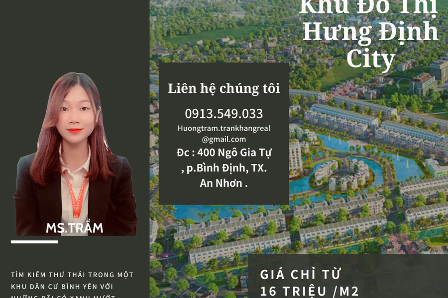 Đất nền khu phố chợ Hưng Định city tại An Nhơn - tiềm năng sinh lời vô hạn-01