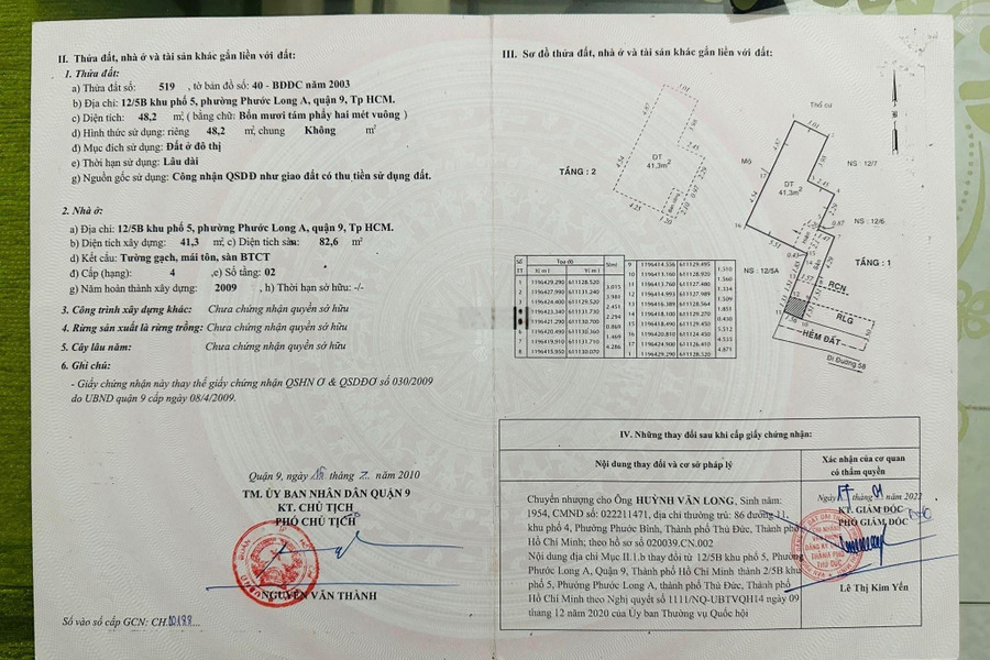 Nhà 58m2 đường Số 58, Phước Phong A, giá 3.3 tỷ -01