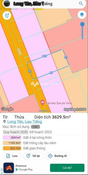 9.07 tỷ bán đất diện tích chuẩn là 3629m2 nằm trên Tỉnh Lộ 744, Long Tân-01