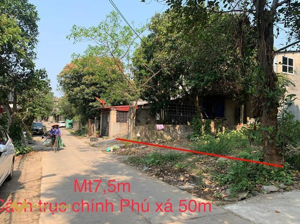 Bán lô đất ngõ 159 đường Phú Xá, đối diện công an phường đi vào