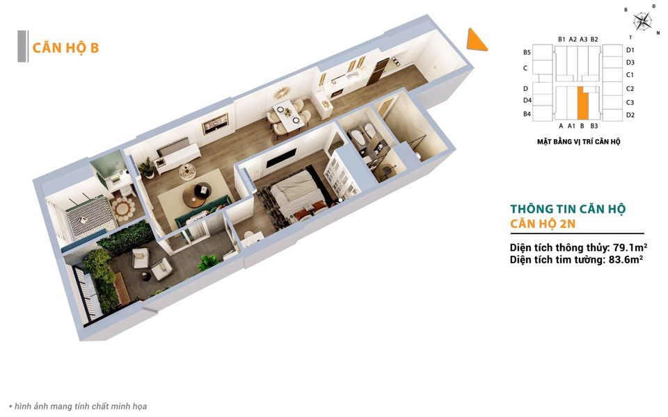 Bán căn hộ chung cư huyện Thường Tín thành phố Hà Nội giá 450.0 triệu-2