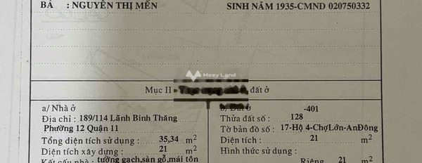 Tổng quan trong ngôi nhà gồm 2 PN bán nhà bán ngay với giá cực tốt từ 3.6 tỷ diện tích chuẩn 21m2 vị trí đặt nằm ngay Lãnh Binh Thăng, Phường 12-03