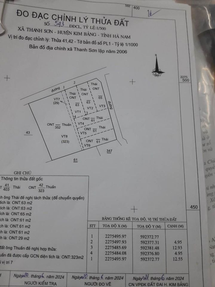 Bán đất huyện Kim Bảng tỉnh Hà Nam giá 960.0 triệu-5