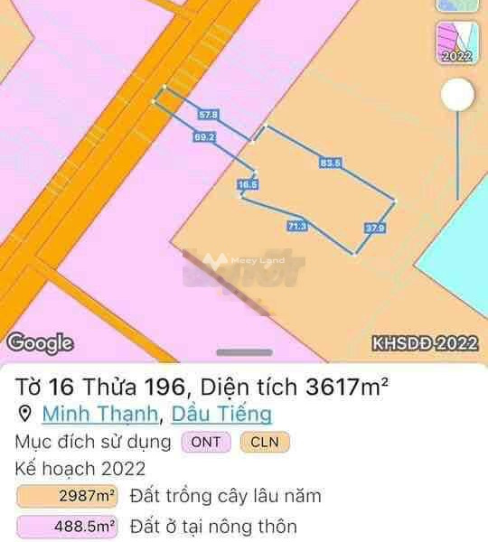 Giá bán 12 tỷ bán nhà có diện tích chung là 3578m2 vị trí mặt tiền tọa lạc trên Minh Thạnh, Bình Dương cảm ơn đã xem tin.-01