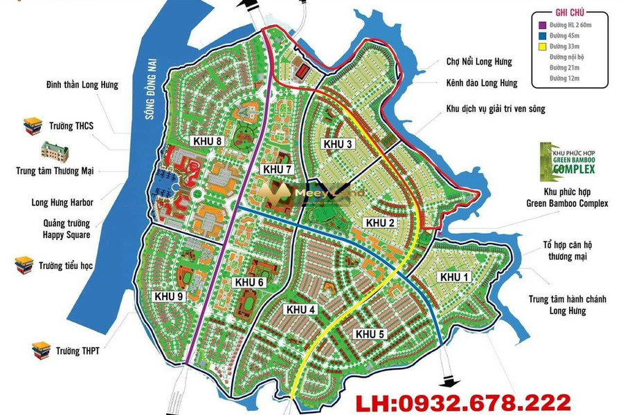 Bán 100m2 đất xã Long Hưng, Biên Hòa, giá 2,9 tỷ-01