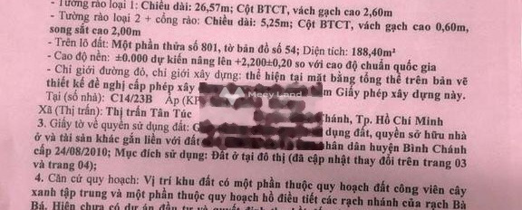 Mặt tiền tọa lạc ngay trên Bình Chánh, Hồ Chí Minh bán đất giá thỏa thuận từ 3 tỷ có diện tích là 200m2-03