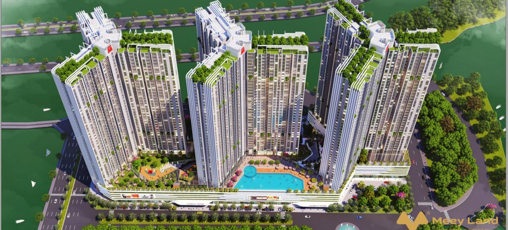 Bán căn hộ Gamuda 2 phòng ngủ, 3 tỷ cực đẹp cạnh công viên Yên Sở