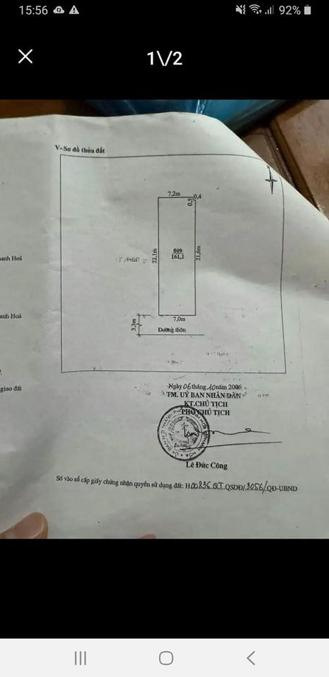 Bán nhà riêng huyện Hậu Lộc tỉnh Thanh Hóa giá 1.9 tỷ-2