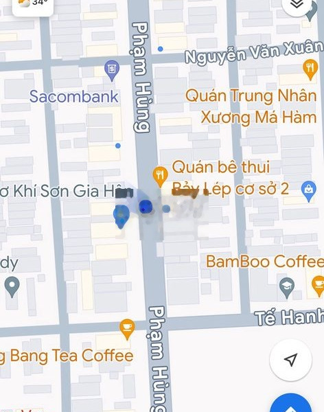 Bán đất đường 15m Phạm Hùng hướng Đông 107,5m2 gần ngân hàng Sacombank -01
