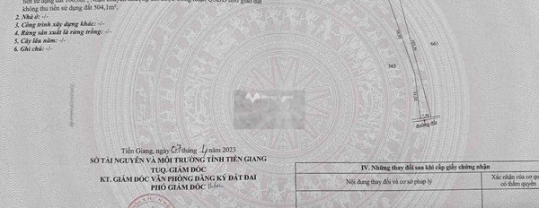 Bình Nhì, Gò Công Tây 1 tỷ bán đất, hướng Đông Nam có diện tích là 1999m2-02