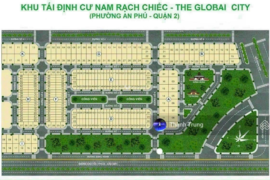 Giá bán bất ngờ từ 12 tỷ bán đất với diện tích 100m2 vị trí tốt đặt nằm ngay An Phú, Quận 2-01