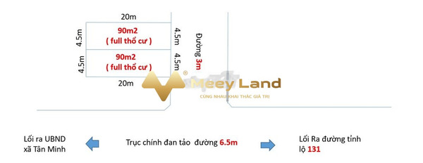 Bán đất giá 1,89 tỷ, diện tích 180m2 vị trí mặt tiền nằm tại Quốc Lộ 3, Sóc Sơn, Hà Nội-03