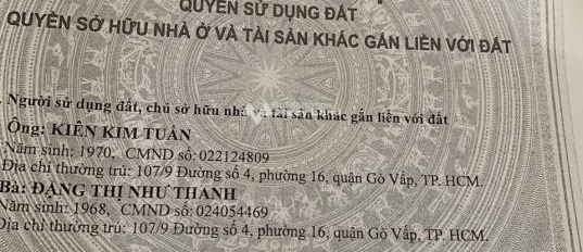 Vị trí thích hợp Gò Vấp, Hồ Chí Minh bán nhà bán ngay với giá bàn giao 8 tỷ-03