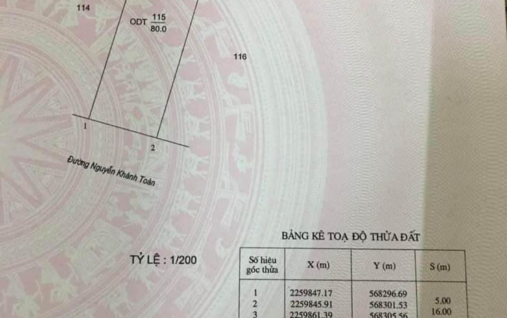 Cần bán đất thành phố Nam Định