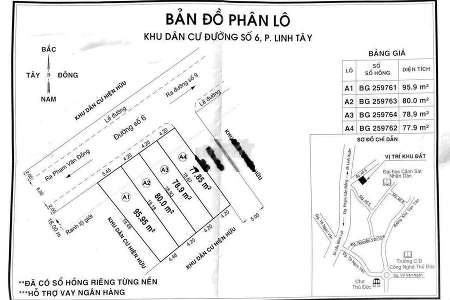 Đại hạ giá 6.7 Tỷ -80m2 bán gấp lô đất đẹp MTKD ngay chợ, Trường ĐH -01