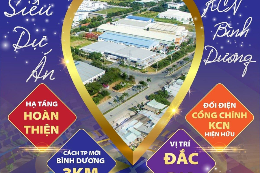 Vị trí cực kì thuận lợi ngay tại Đường 14, Bến Cát bán đất giá đàm phán 600 triệu diện tích dài 75m2-01