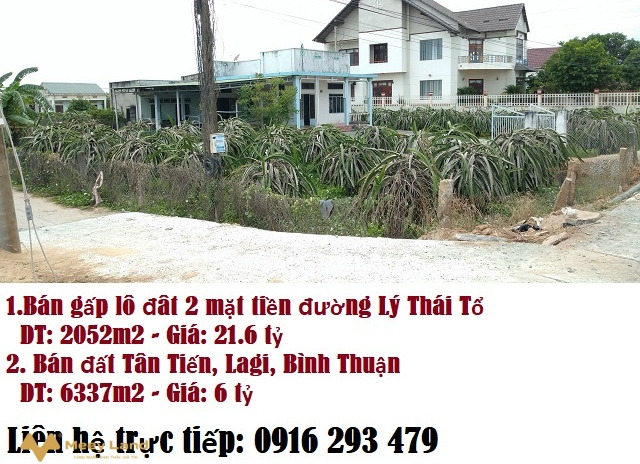 Bán 3 lô đất tại La Gi, Bình Thuận