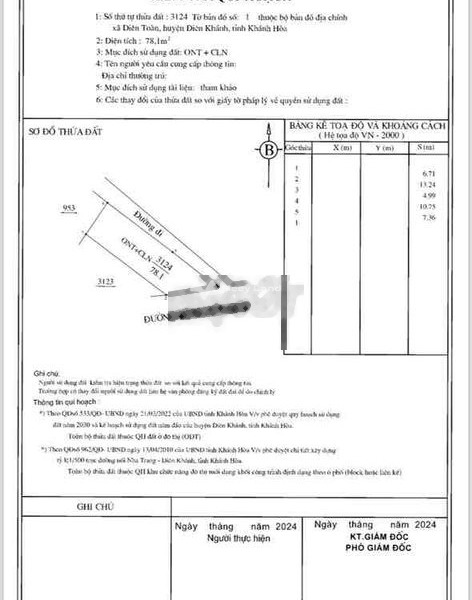 Giá 2.5 tỷ bán đất diện tích rộng rãi 78m2 vị trí mặt tiền ngay tại Võ Nguyên Giáp, Diên Toàn-01