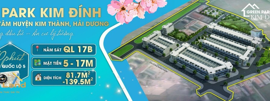 Mở bán một số lô đất biệt thự dự án Green Park Kim Đính, Kim Thành, Hải Dương-01