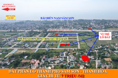 Bán nhà riêng thành phố Sầm Sơn tỉnh Thanh Hóa giá 450.0 triệu