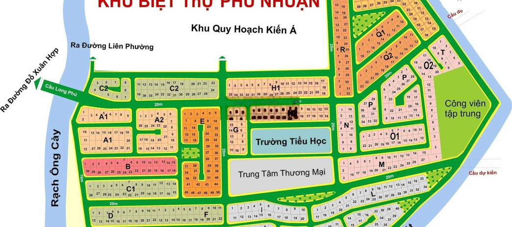 Cần bán 290m2 KDC Phú Nhuận hướng ĐN sổ đỏ gần ngay Global City - Đỗ Xuân Hợp 0978 999 *** 