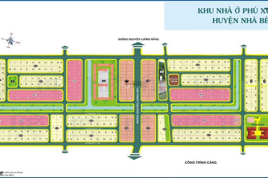 Nằm tại Nhà Bè, Hồ Chí Minh bán đất 9.36 tỷ, hướng Tây - Bắc diện tích thực dài 240m2-01