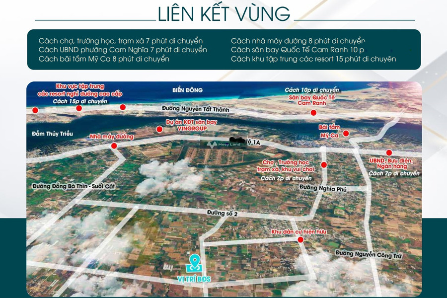 Khoảng từ 3 tỷ bán đất diện tích cụ thể 49.9m2 vị trí mặt tiền tọa lạc ngay Cam Thành Nam, Cam Ranh, hướng Nam-01