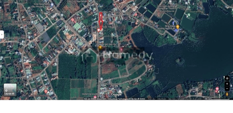 Mặt tiền nằm ngay tại Nguyễn Viết Xuân, Lâm Đồng bán đất, giá bán êm chỉ 6 tỷ diện tích cụ thể 550m2