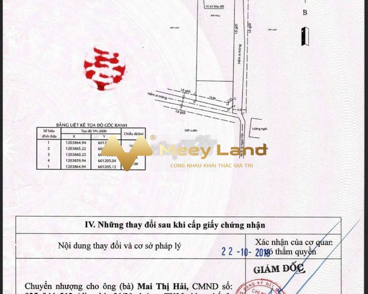 Bán đất 3.6 tỷ Thạnh Xuân, Hồ Chí Minh dt thực là 82m2-01