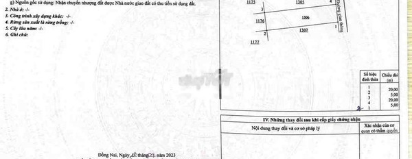 810 triệu bán đất diện tích mặt tiền 100m2 vị trí mặt tiền tọa lạc ngay ở Trảng Bom, Đồi 61-02