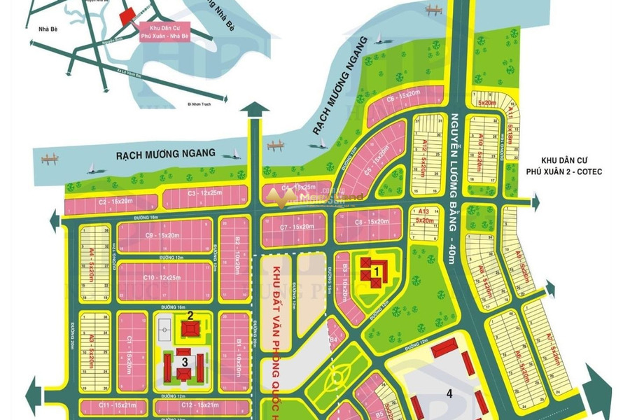 Giá khởi đầu chỉ 10.52 tỷ bán đất diện tích như sau 263 m2 vị trí mặt tiền tọa lạc gần Đường Huỳnh Tấn Phát, Hồ Chí Minh, hướng Đông Nam-01
