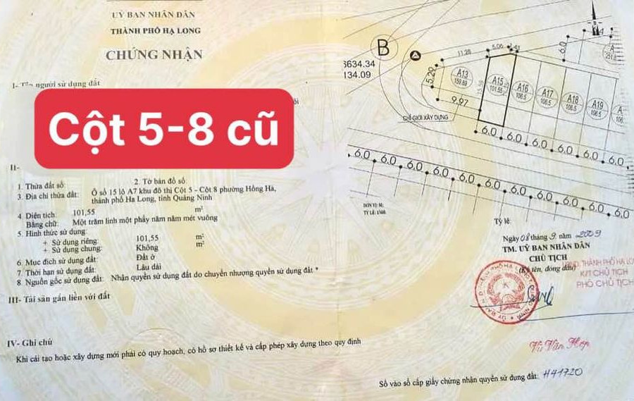 Cần bán đất thành phố Hạ Long, tỉnh Quảng Ninh giá 7 tỷ-01