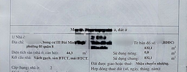 Hướng Nam, bán căn hộ vị trí ngay trên Bùi Minh Trực, Hồ Chí Minh, ngôi căn hộ có tất cả 1 phòng ngủ, 1 WC pháp lý nhanh-03