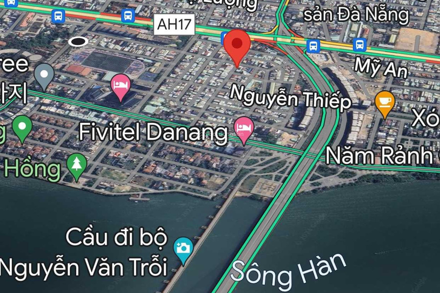 Bán lô đất kẹp cống 55.4m2 đường An Trung gần cầu Trần Thị Lý- 3,38 tỷ -01