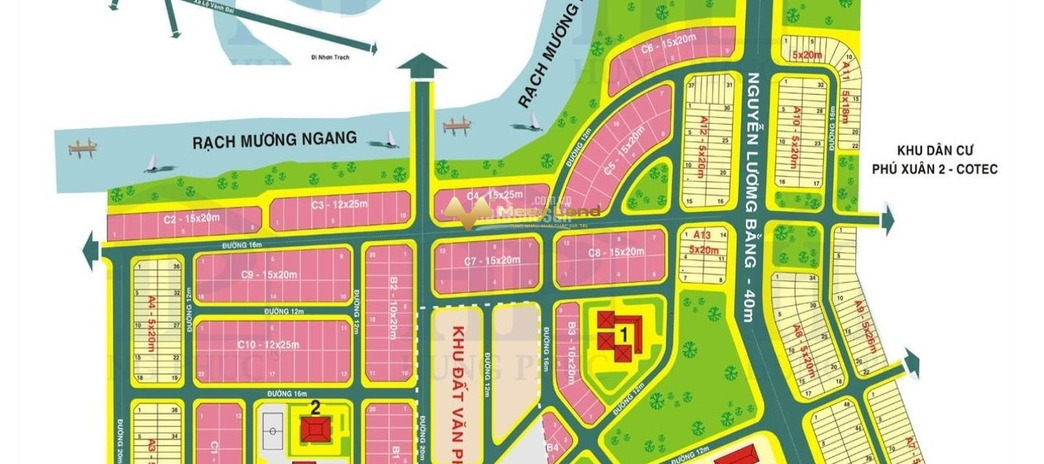 Ở Phú Xuân Cotec 4.4 tỷ bán đất dt là 110 m2 ngay ở Đường Huỳnh Tấn Phát, Huyện Nhà Bè, hướng Tây Bắc