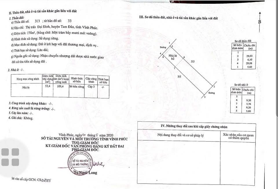 Bán nhà riêng huyện Tam Đảo tỉnh Vĩnh Phúc giá 2.5 tỷ-1