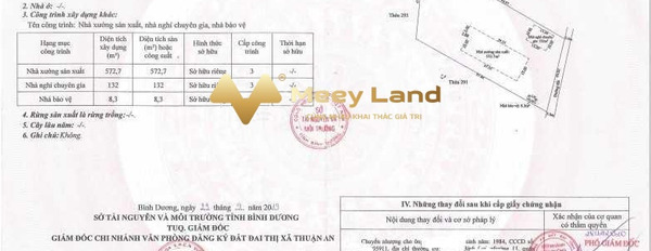 Phường Lái Thiêu, Thị Xã Thuận An bán đất giá bán cực rẻ 100 tỷ có dt sàn 3790m2-02