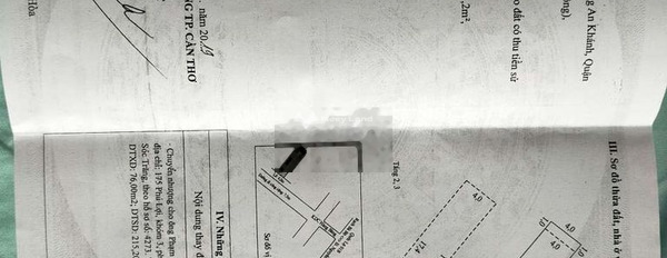 DT 80m2 bán nhà ở vị trí mặt tiền tọa lạc ngay Nguyễn Văn Linh, Cần Thơ hướng Đông Nam căn nhà có 2 PN 2 WC còn chần chờ gì nữa. hãy nhấc máy gọi ngay-03