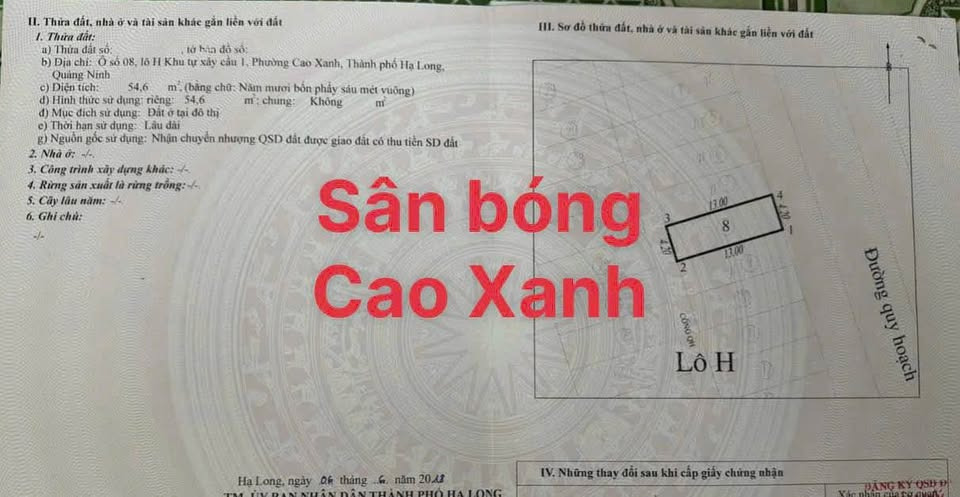 Bán đất thành phố Móng Cái tỉnh Quảng Ninh giá 3.8 tỷ-2