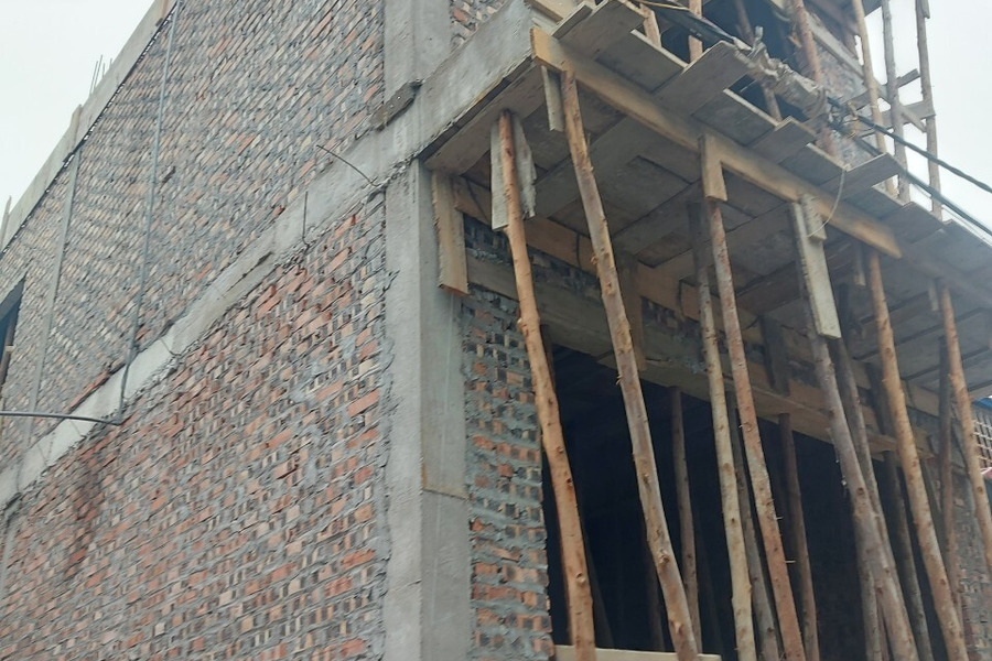 Nhà xây mới đang hoàn thiện Nguyễn Tường Loan - Lê Chân, giá 4,35 tỷ-01