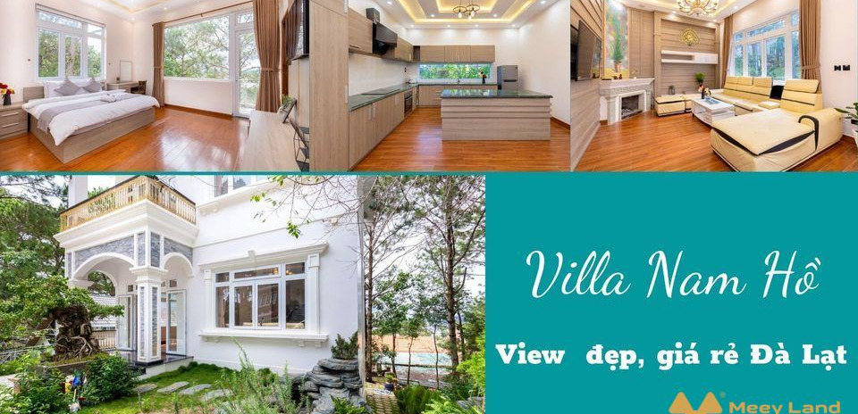 Cho thuê Villa 3.1 Nam Hồ – Villa Đà Lạt (6 phòng ngủ, sức chứa 10-15 khách)
