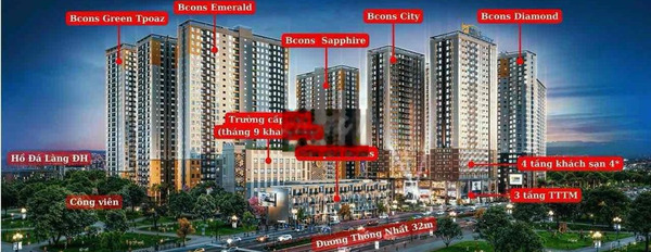 HotCăn hộ Bcons City 2PN 2WC giá 1,65 tỷ. Cam kết cho thuê 10tr/tháng -02