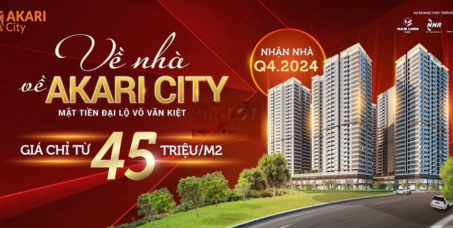 Căn hộ AKARI CITY mua trực tiếp CĐT với chiết khấu 10% và lãi 0%/năm -01