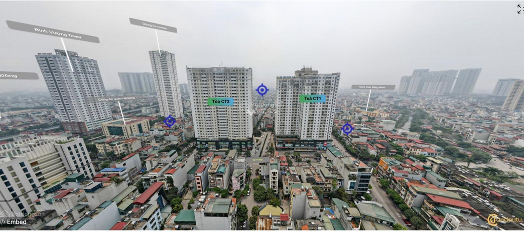Bán căn hộ có diện tích chuẩn 62m2 vị trí đặt tọa lạc tại Hà Đông, Hà Nội giá bán chốt nhanh từ 2.9 tỷ