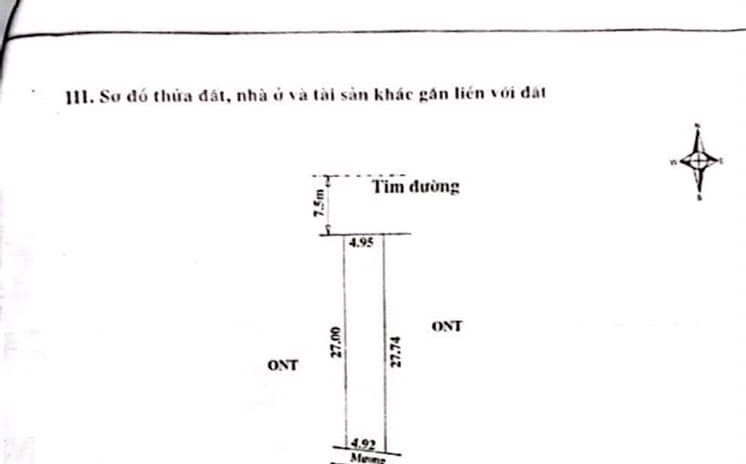 Bán nhanh lô đất mặt đường nhựa xã Phước Hiệp