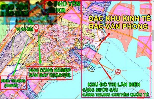 Bán đất 2.4 tỷ Quốc Lộ 1, Khánh Hòa có diện tích chính 300m2