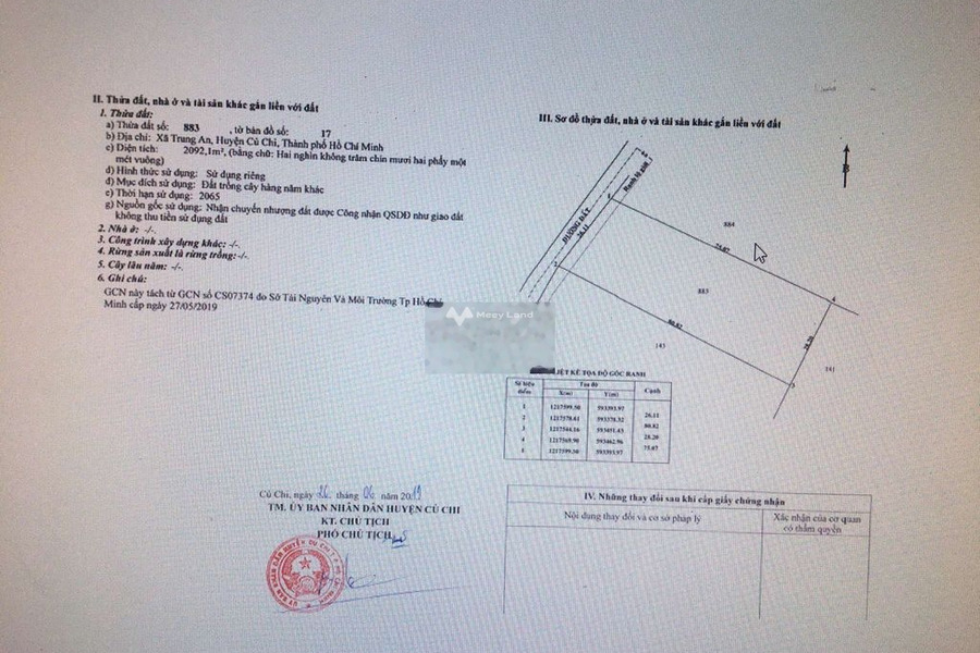 13 tỷ bán đất diện tích tổng 5160m2 vị trí hấp dẫn Trung An, Củ Chi-01