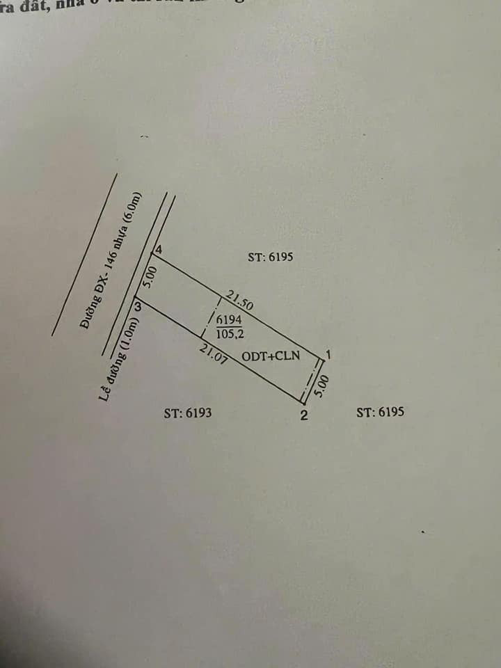 Bán đất thành phố Thủ Dầu Một tỉnh Bình Dương giá 1.55 tỷ-1