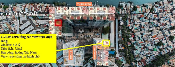 Chung cư 2 PN, bán căn hộ hướng Đông - Bắc vị trí đặt nằm trên Quận 4, Hồ Chí Minh, ngôi căn hộ gồm có 2 phòng ngủ, 2 WC giao thông thuận lợi-02